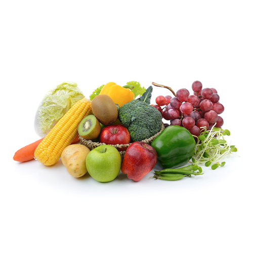 Fresh vegetables and Fruits 